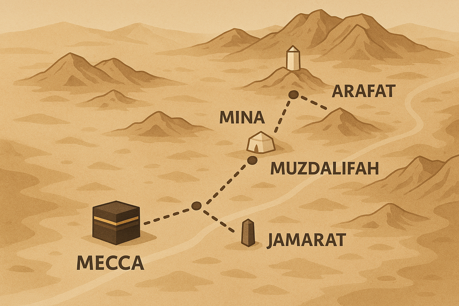 Hajj Map